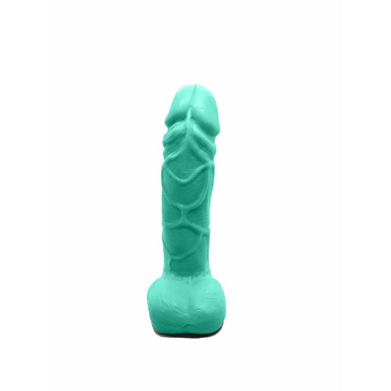 Мило у формі пеніса Чистий Кайф Turquoise size M, крафтове мило-член, натуральне
