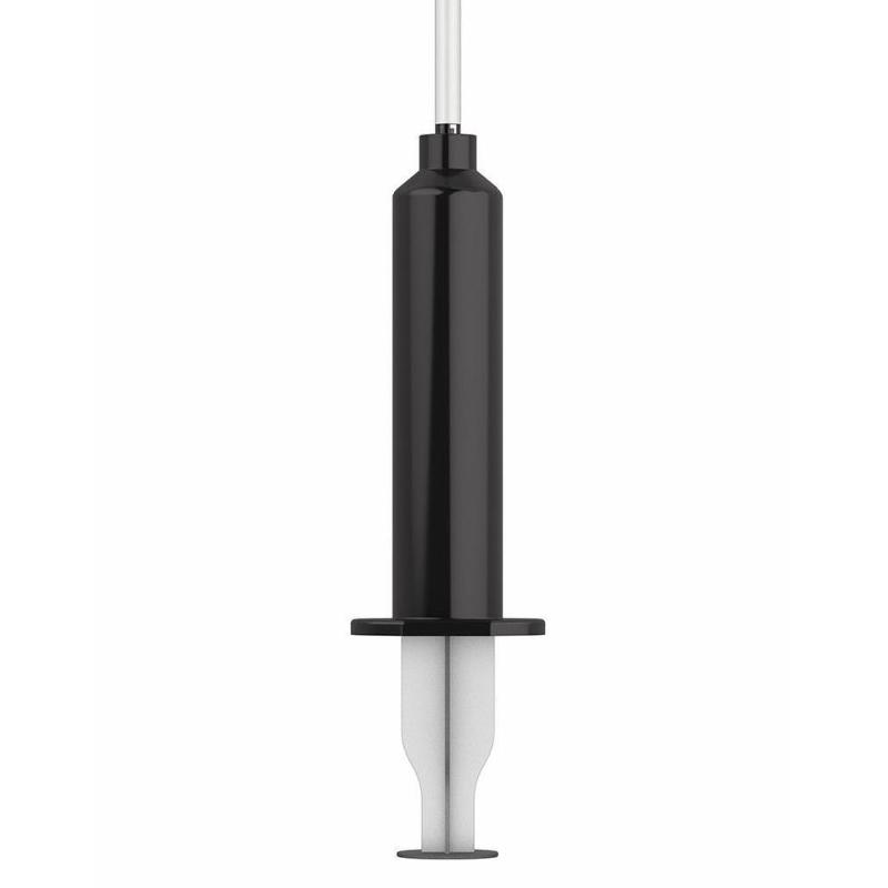 Фалоімітатор, що кінчає Strap-On-Me Dildo Cum Black, діаметр 3,6 см, силікон, насадка для страпону