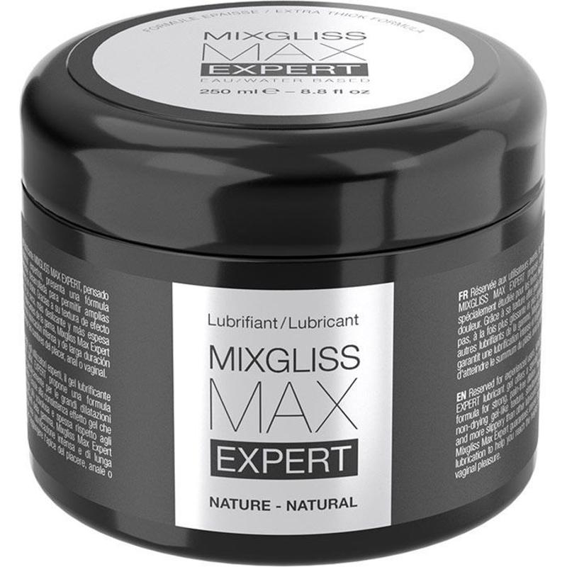 Густа змазка для фістингу та анального сексу MixGliss MAX Expert Nature (250 мл) на водній основі - зображення 1