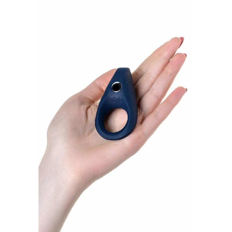 Ерекційне віброкільце Satisfyer Rocket Ring з подовженим стимулятором клітора, перезаряджуване