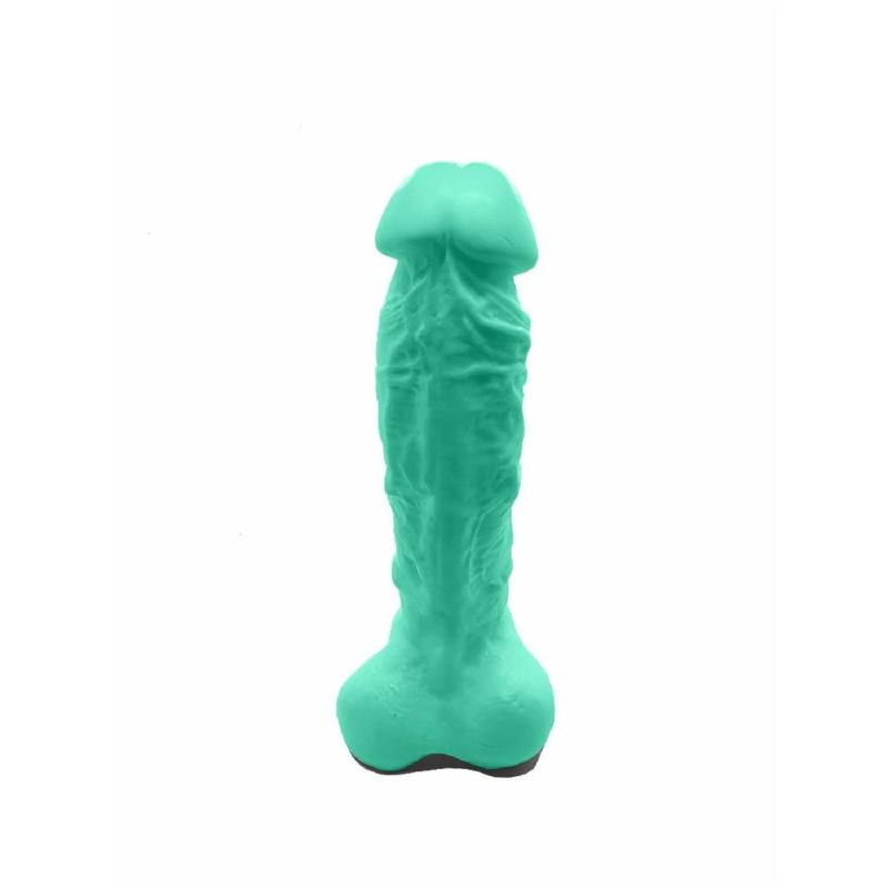 Мило у формі пеніса Чистий Кайф Turquoise size XL, крафтове мило-член, натуральне