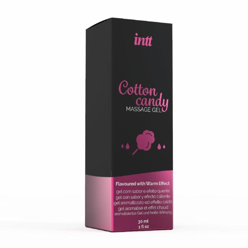 Масажний гель для інтимних зон Intt Cotton Candy (30 мл) розігрівальний