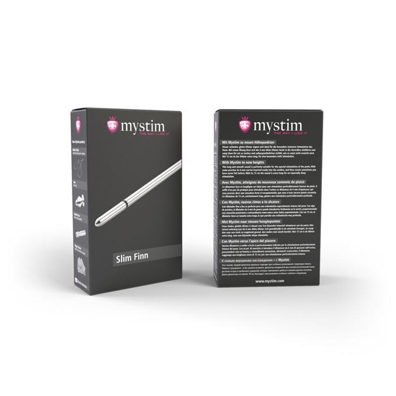 Уретральний зонд Mystim Slim Finn, діаметр 6 мм