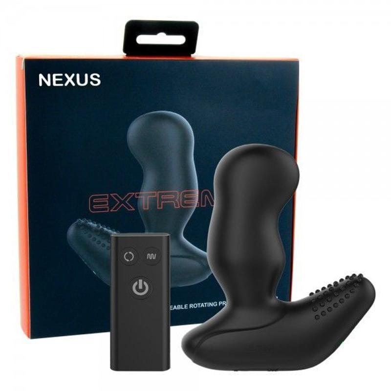 Масажер простати Nexus Revo Extreme з головкою, яка обертається і пультом ДК