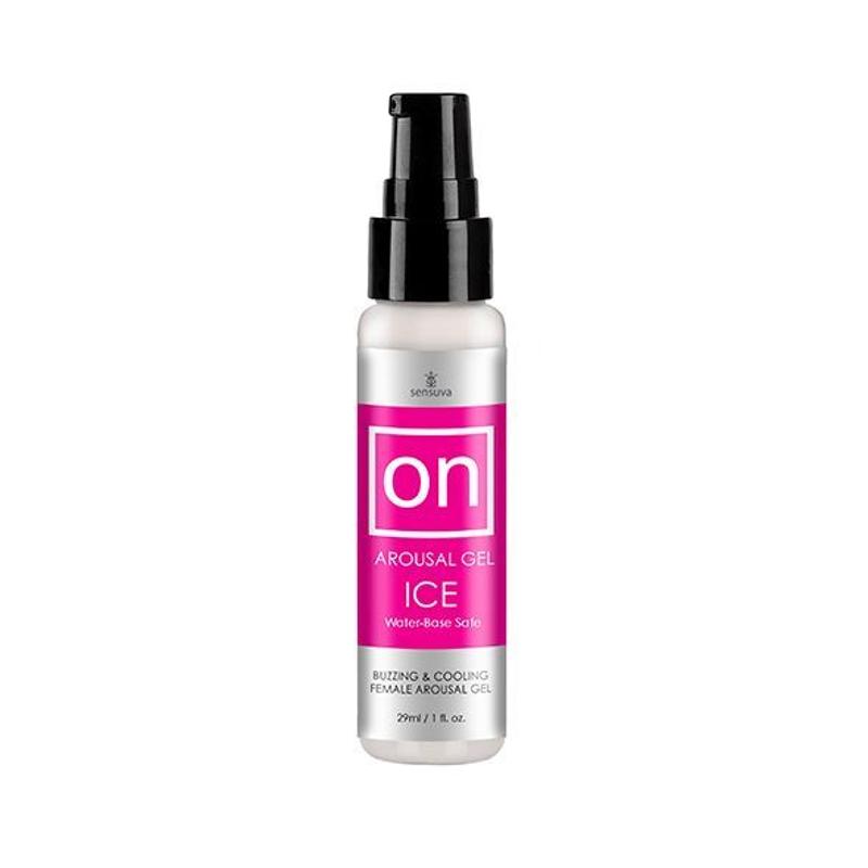Збуджувальний гель для клітора Sensuva ON for Her Arousal Gel Ice 29мл охолодж. рідкий вібратор - зображення 1