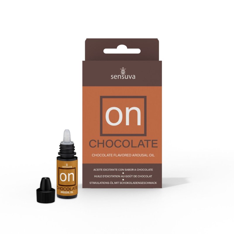 Збуджувальні краплі для клітора Sensuva ON Arousal Oil for Her Chocolate (5 мл) зі смаком шоколаду - зображення 1