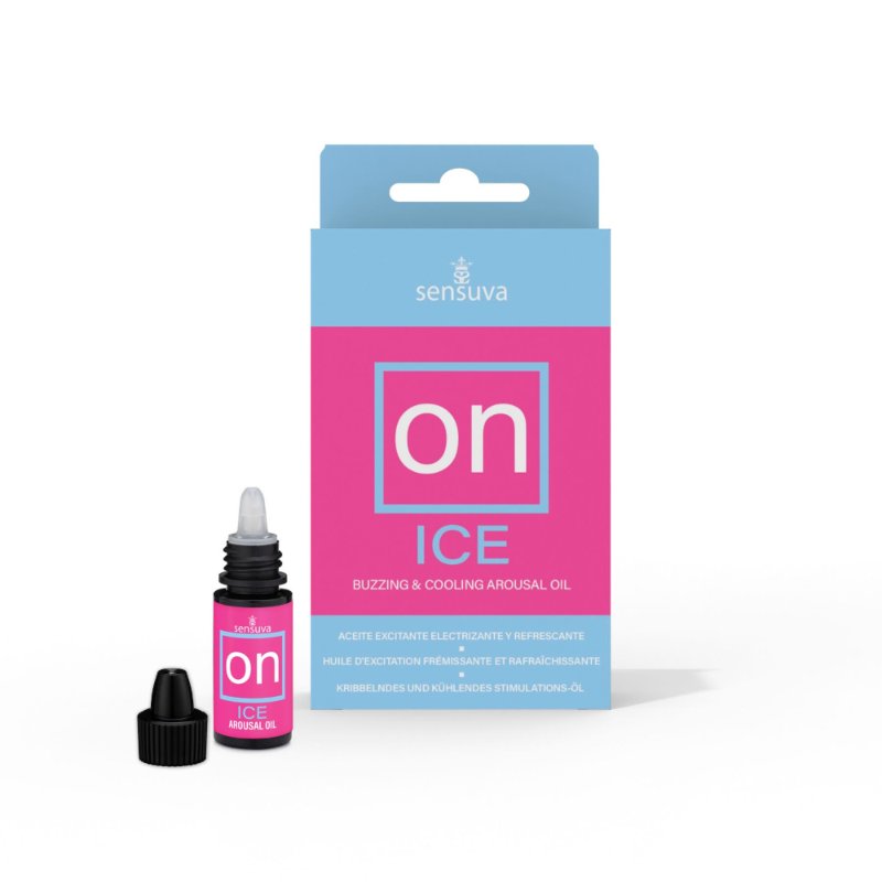 Збуджувальні краплі для клітора Sensuva – ON Arousal Oil for Her Ice (5 мл) охолоджувальні, до 30 хвилин - зображення 1