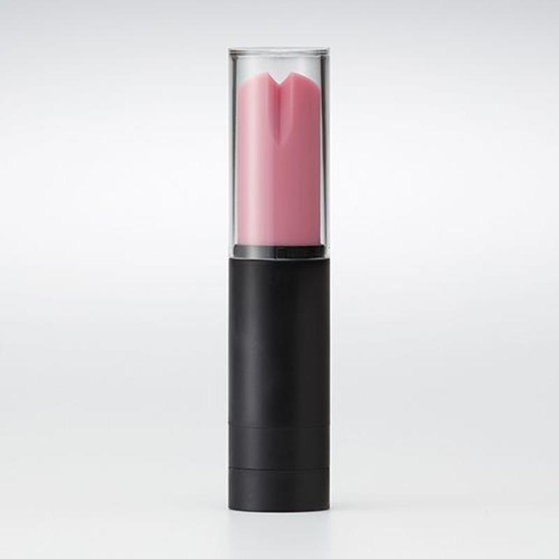 Вібратор-помада IROHA STICK Black, плавне збільшення потужності