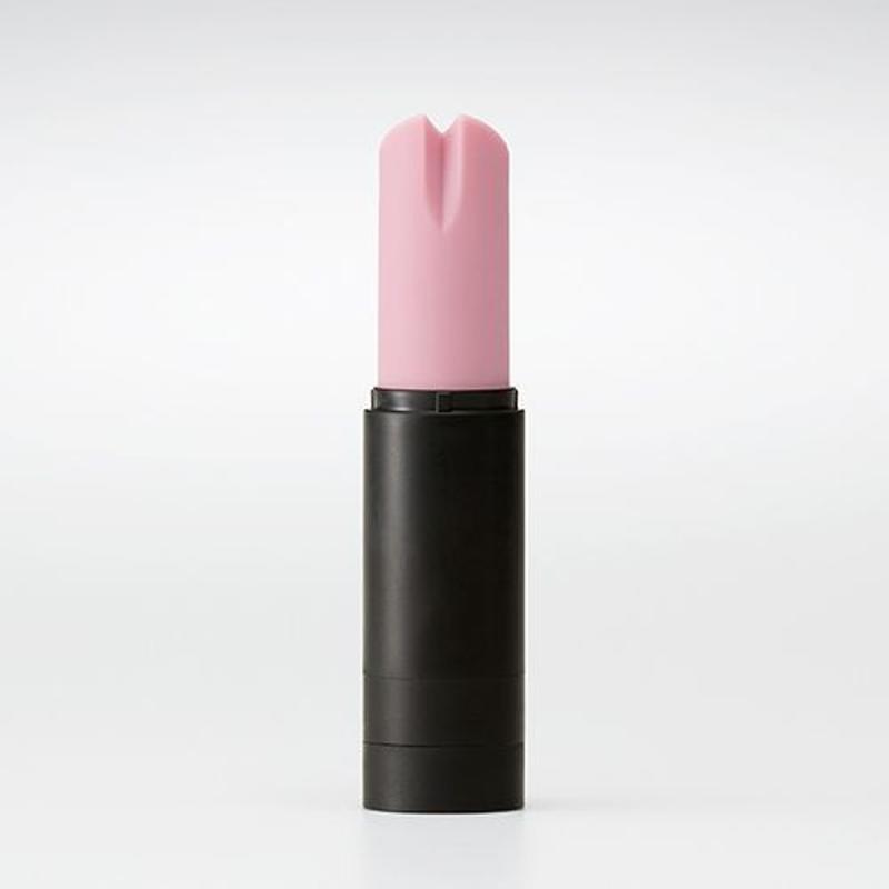 Вібратор-помада IROHA STICK Black, плавне збільшення потужності