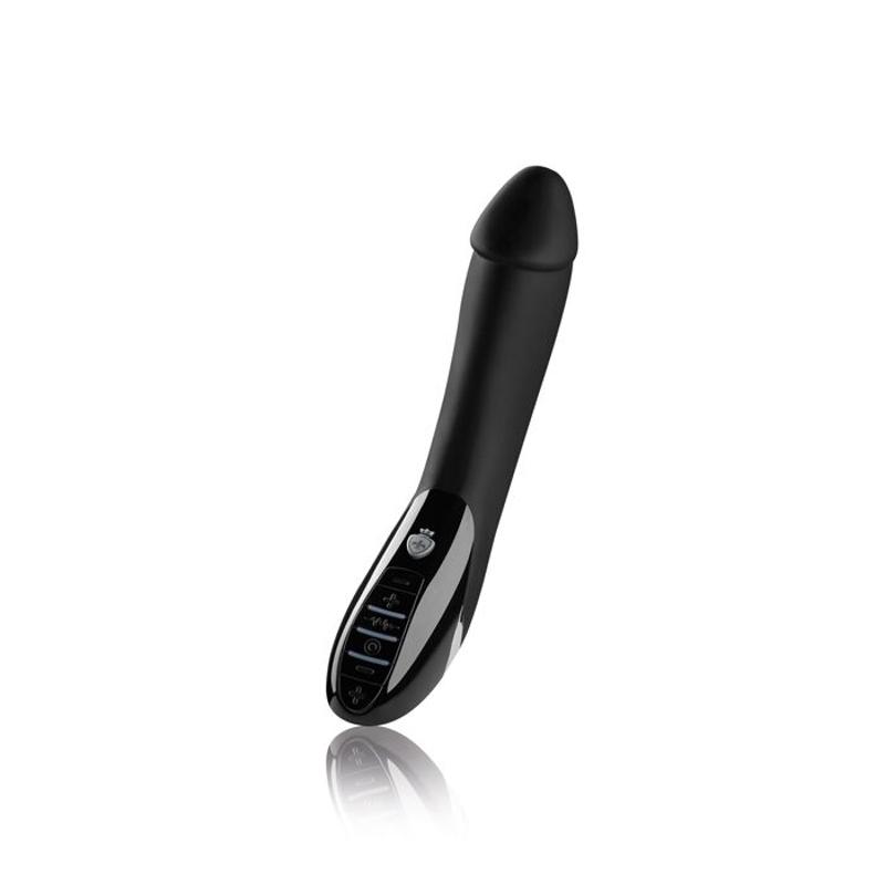 Вібратор з електростимуляцією Mystim Tickling Truman eStim Black, міостимулятор - зображення 1