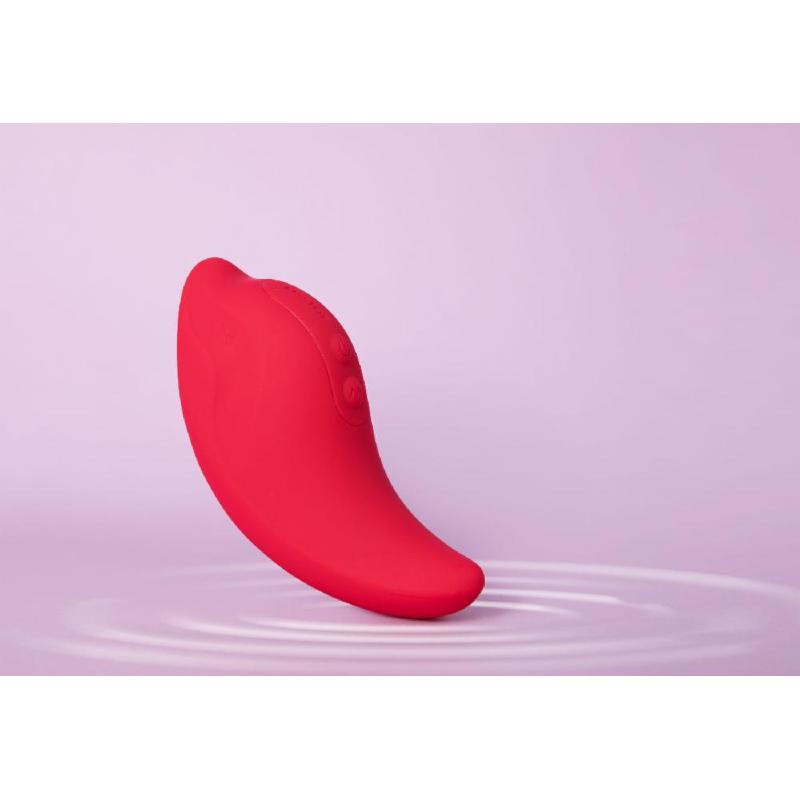 Вібратор та кліторальний стимулятор KISTOY Heidi Red