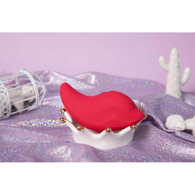 Вібратор та кліторальний стимулятор KISTOY Heidi Red