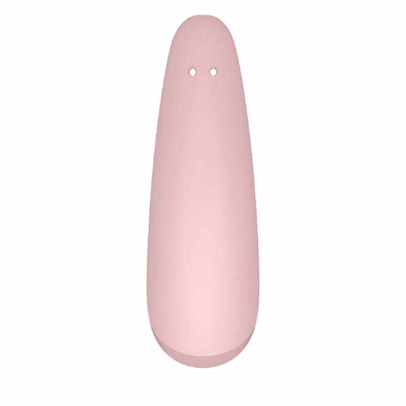 Вакуумний кліторальний стимулятор Satisfyer Curvy 2+ Pink з керуванням через інтернет