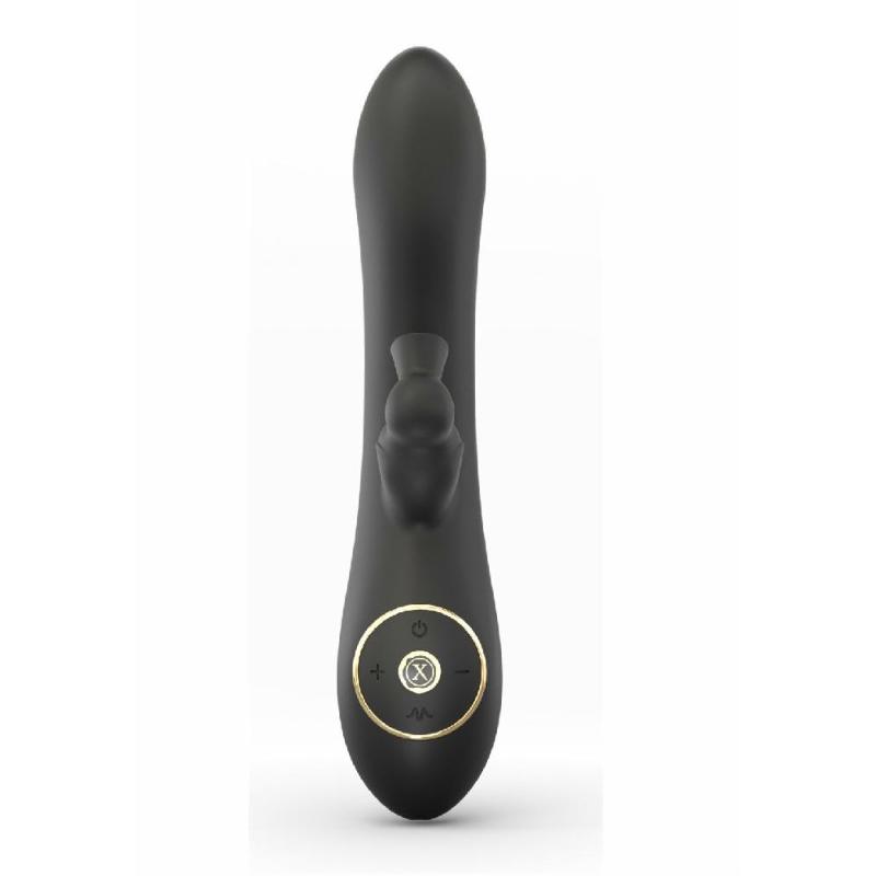Вакуумний вібратор-кролик Dorcel DIVINE RABBIT з вібрацією, 10 режимів вібрації: 3 режими вакууму
