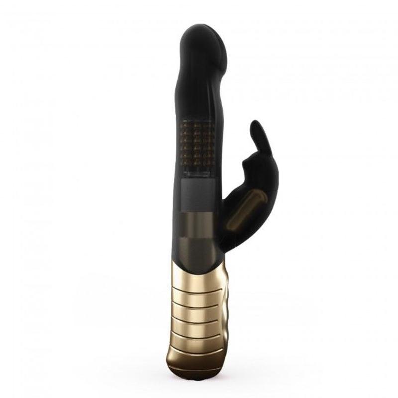 Вібратор-кролик Dorcel Baby Rabbit Gold 2.0 з перлинним масажем і головкою, що обертається - зображення 1
