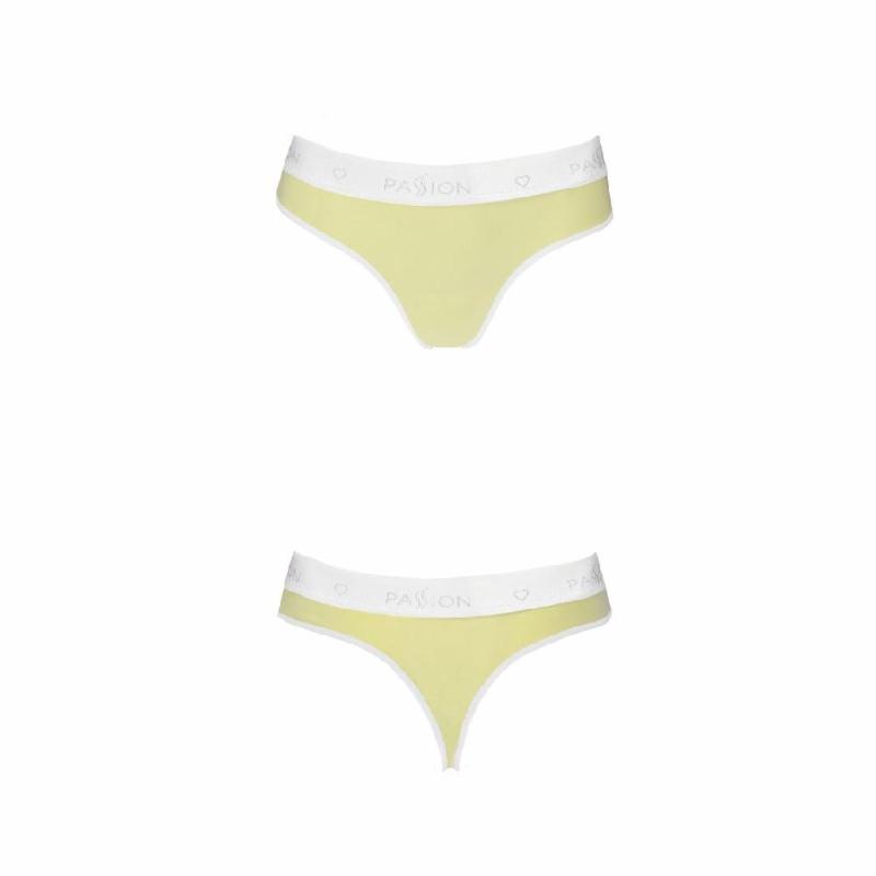 Спортивні трусики-стрінги Passion PS007 PANTIES M, yellow
