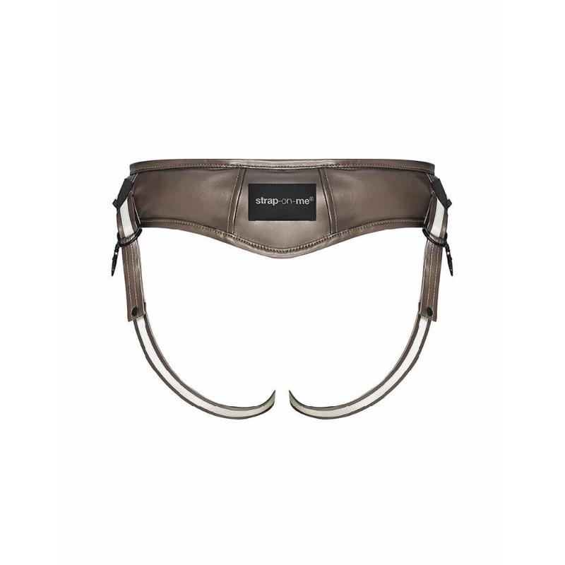 Трусики для страпону Strap-On-Me Leatherette Harness DESIROUS