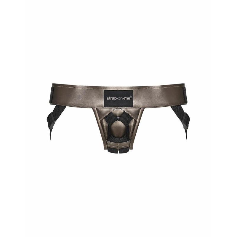 Трусики для страпона Strap-On-Me Leatherette Harness CURIOUS