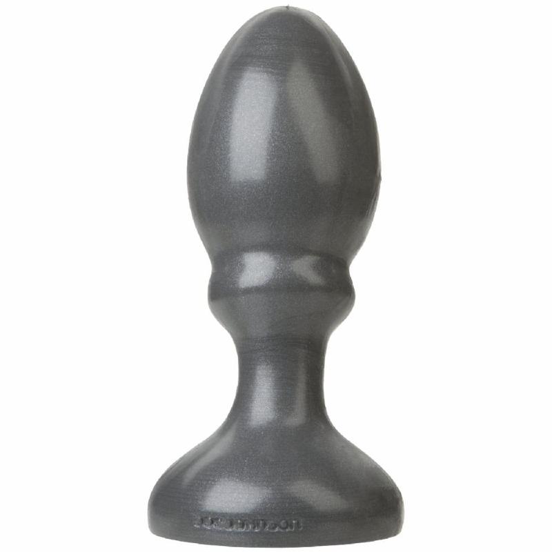 Анальна пробка Doc Johnson American Bombshell Little Boy - Gun Metal, діаметр 5,59 см - зображення 1