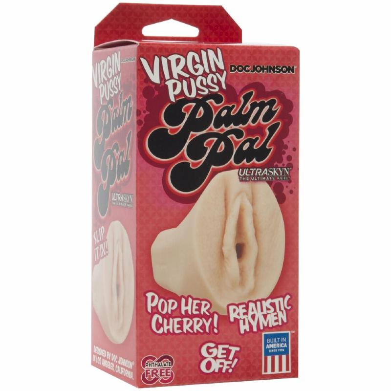 Мастурбатор-вагіна незайманої Doc Johnson Virgin Pussy Palm Pal - ULTRASKYN