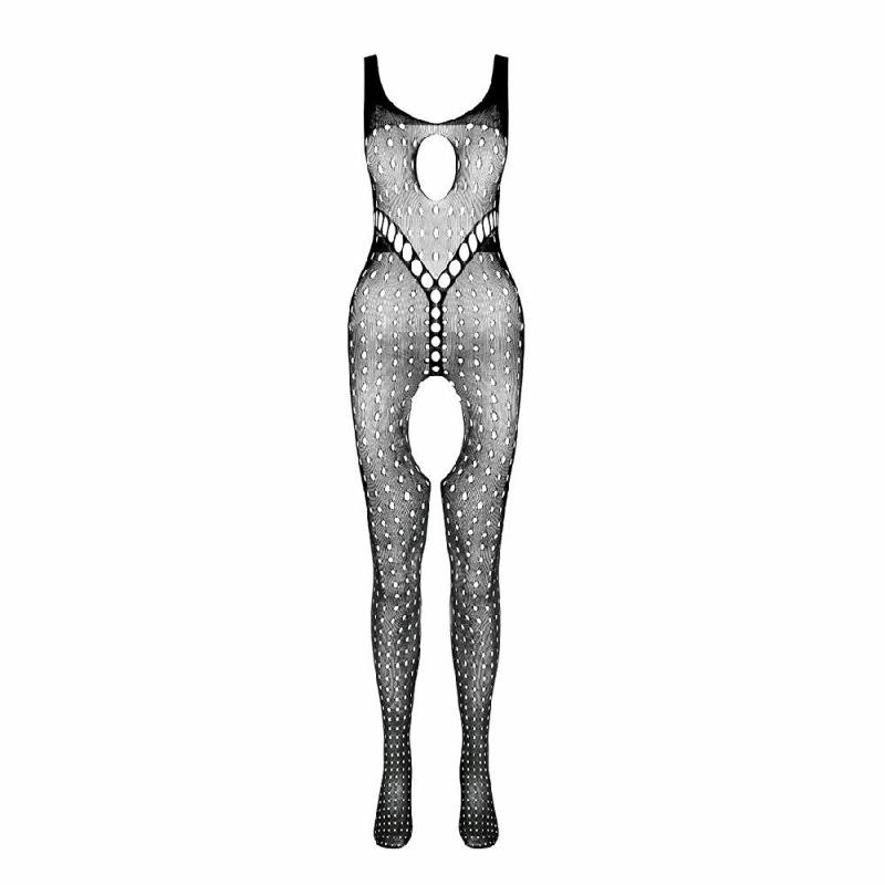 Бодістокінг з доступом до інтимних місць Passion BS078 black