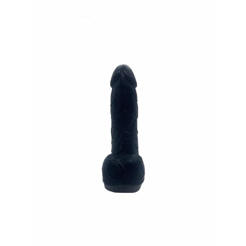 Мило у формі пеніса Чистий Кайф Black size S, крафтове мило-член, натуральне