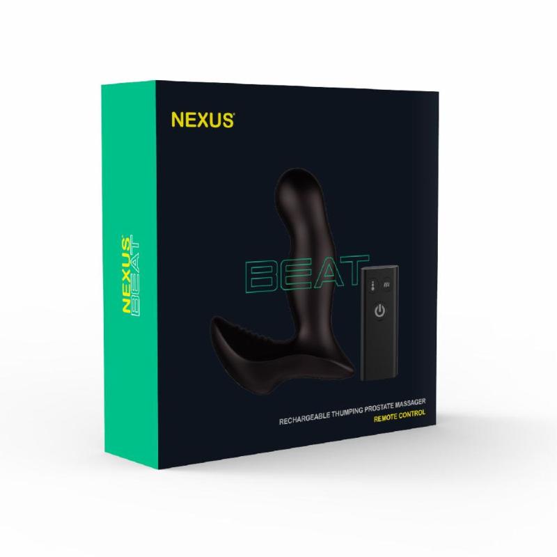 Масажер простати Nexus Beat з пульсівною перлиною і вібрацією