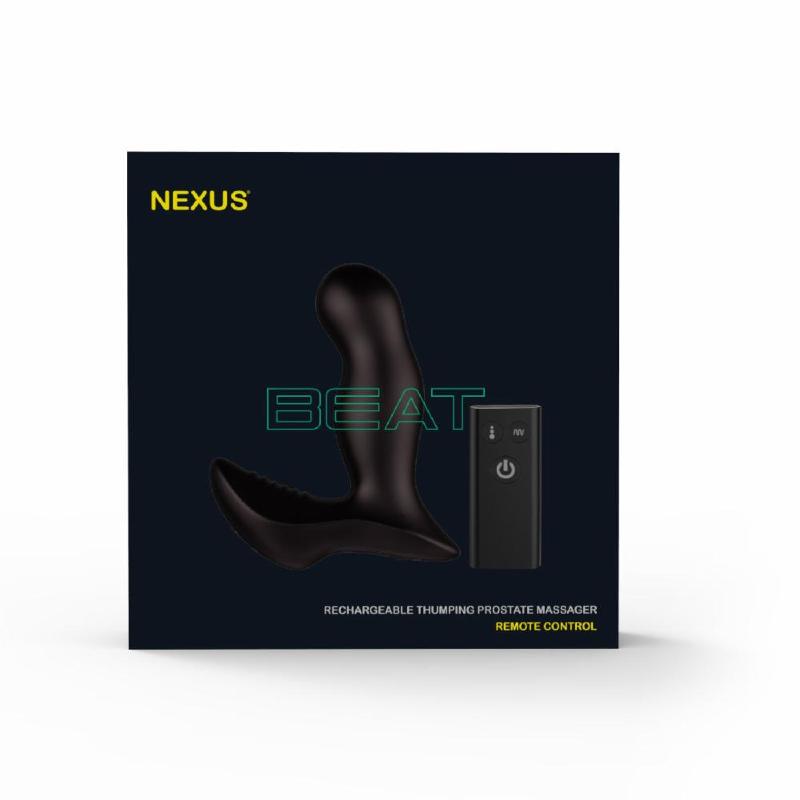 Масажер простати Nexus Beat з пульсівною перлиною і вібрацією