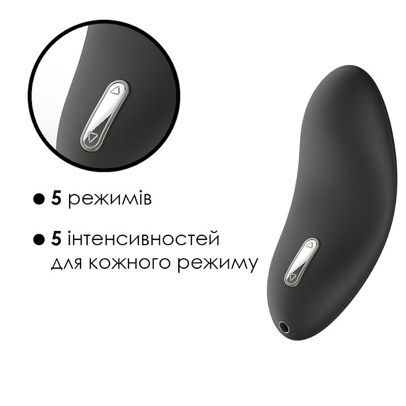 Кліторальний вібратор Svakom Echo Black