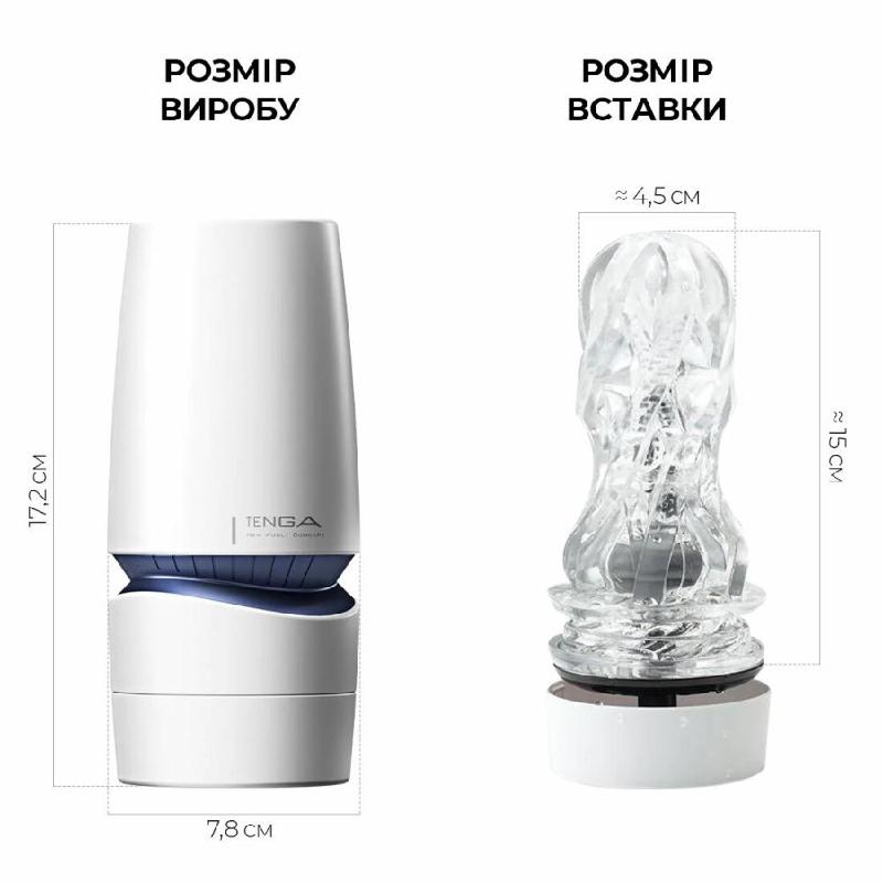 Мастурбатор Tenga - Aero Masturbator Cobalt, інноваційна технологія всмоктування