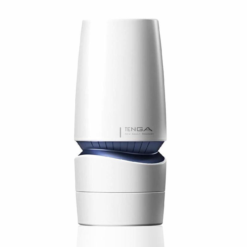 Мастурбатор Tenga - Aero Masturbator Cobalt, інноваційна технологія всмоктування - зображення 1