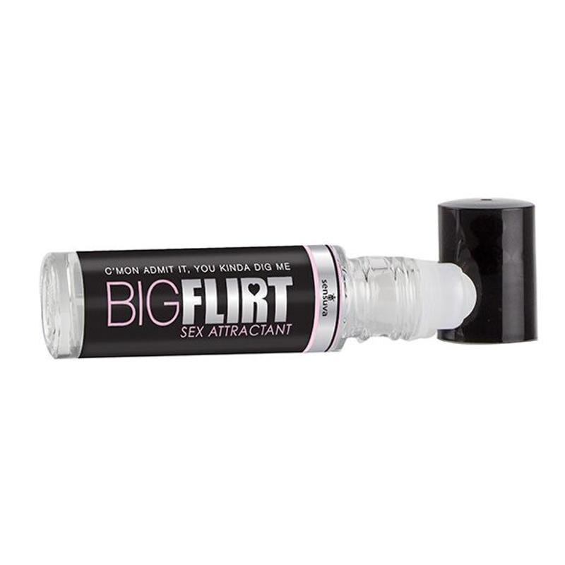 Феромони-унісекс Sensuva Big Flirt Sex Attractant 0.34oz Roll-On Tube (10 мл) - зображення 1