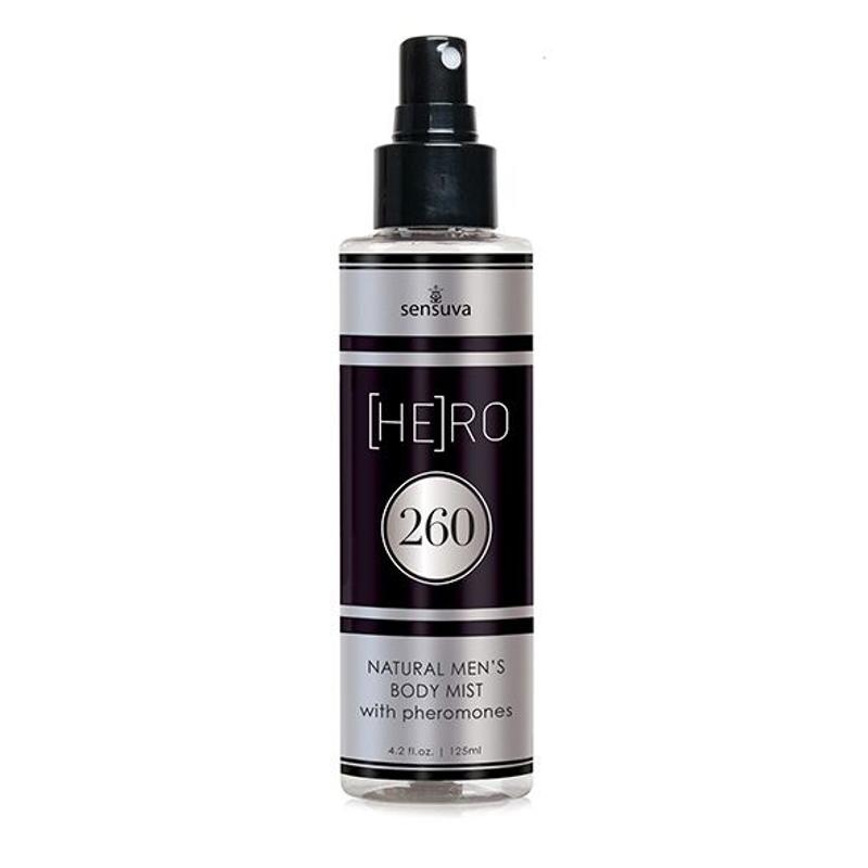 Чоловічий спрей-міст для тіла із феромонами Sensuva HE(RO) 260 Пройняті Body Mist for Him - зображення 1