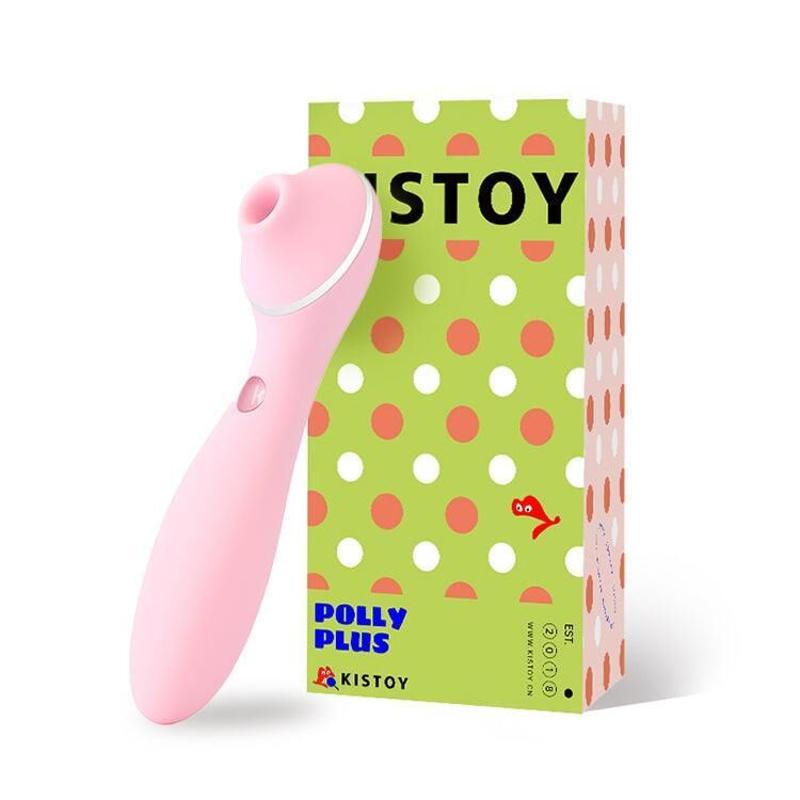 Вакуумний вібратор KISTOY Polly Plus Pink - зображення 1