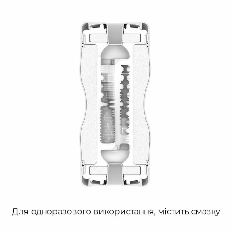 Мастурбатор Tenga Premium Dual Sensation Cup, двосторонній, з двома незалежними каналами