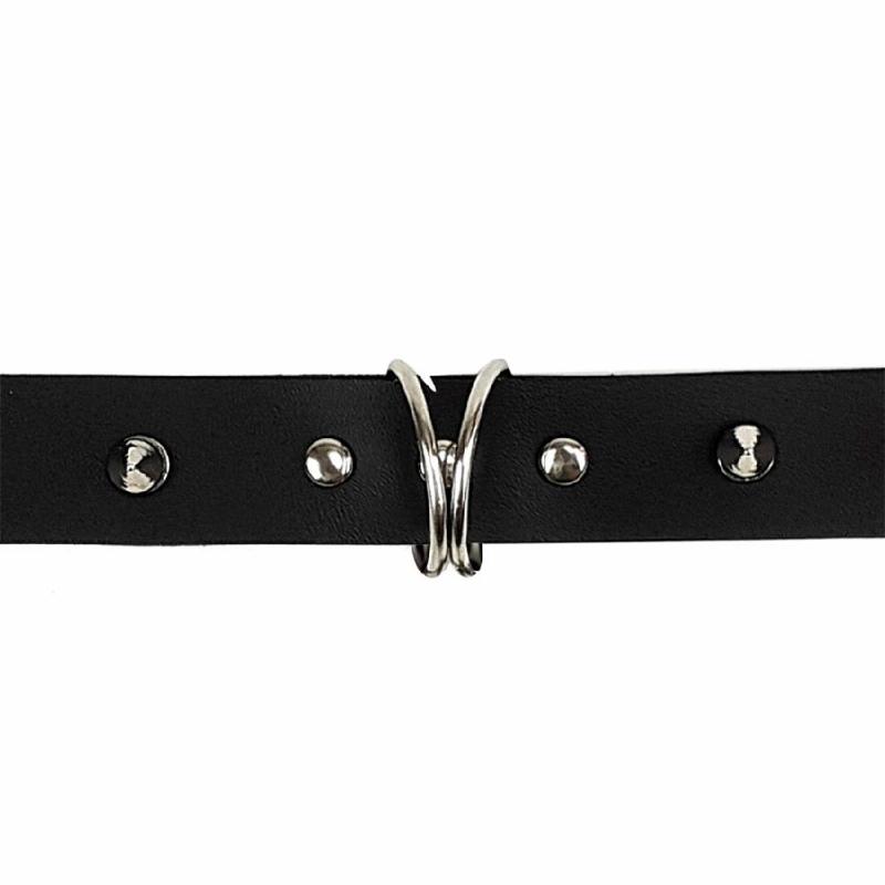 Нашийник з шипами та повідцем Art of Sex - Collar Spikes and Leash