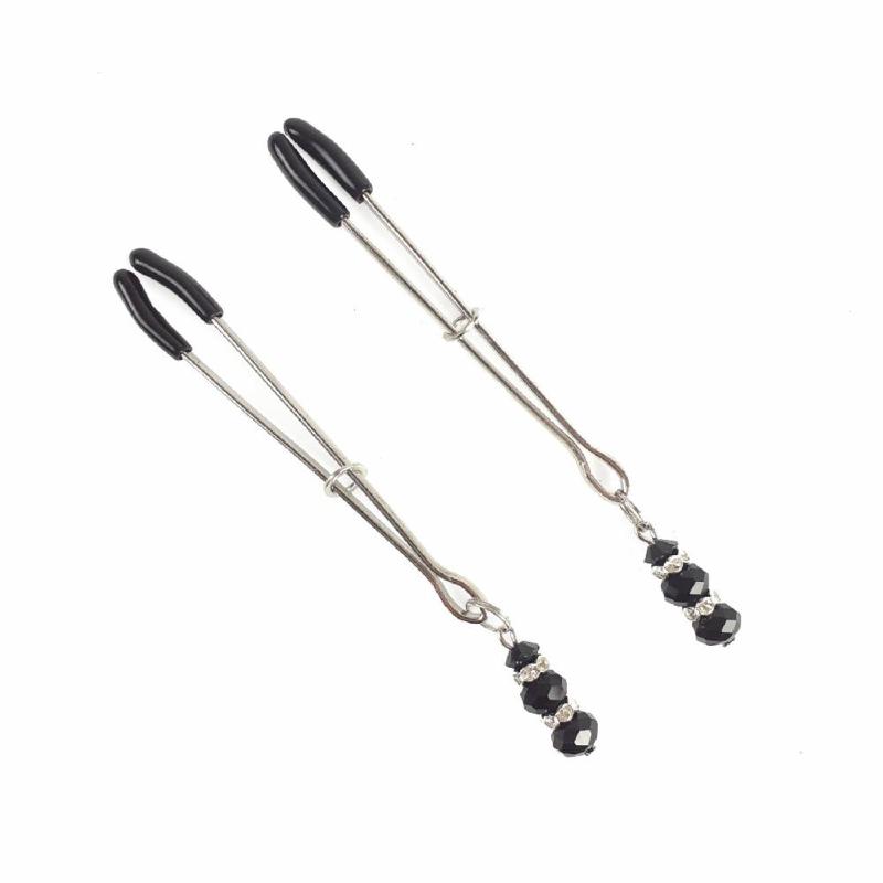 Затискач для сосків Art of Sex - Nipple Clamps Lovely Black - зображення 1