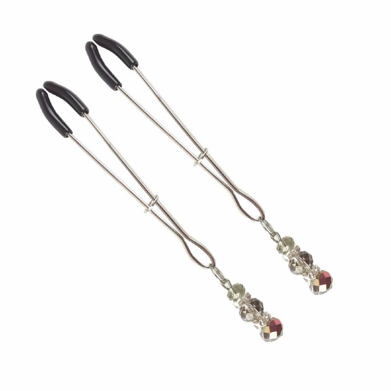 Затискач для сосків Art of Sex - Nipple Clamps Lovely Grey - зображення 1