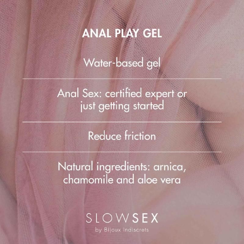 Анальний гель-змазка Bijoux Indiscrets Slow Sex Anal play gel