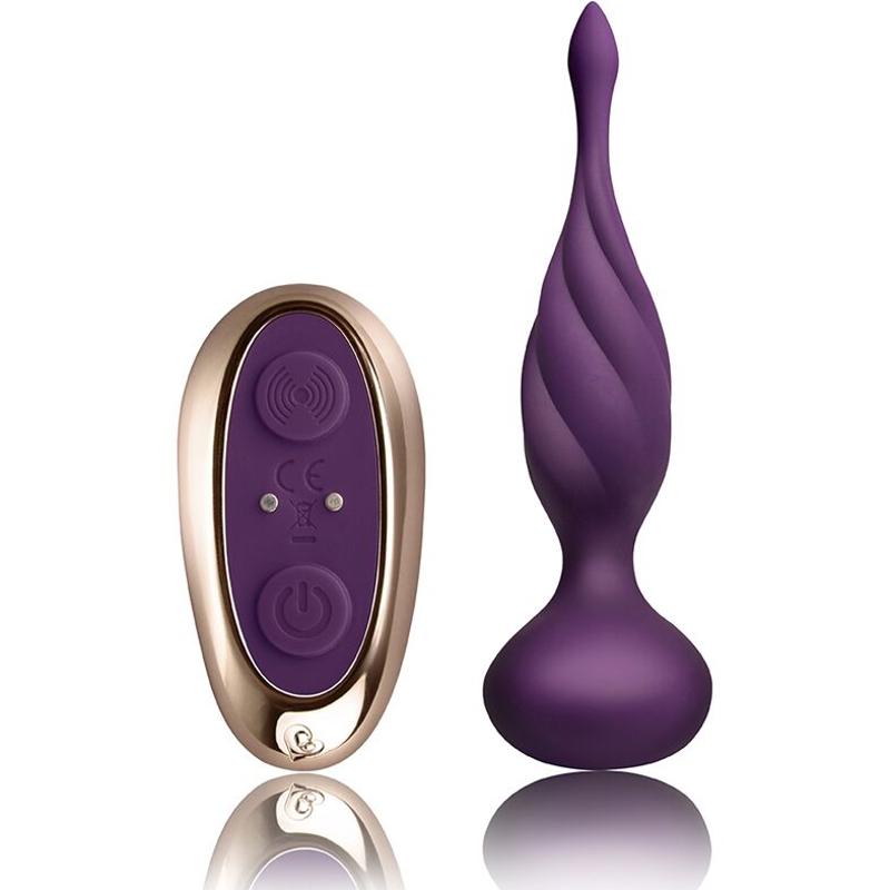Анальна вібропробка Rocks Off Petite Sensations – Discover Purple - зображення 1