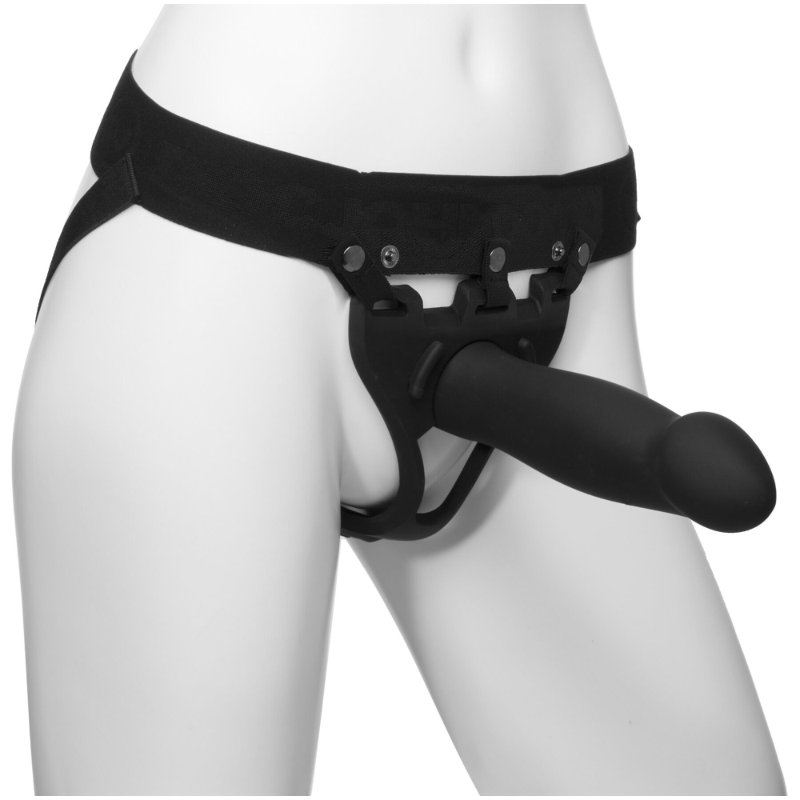 Страпон унісекс Doc Johnson Body Extensions – Be Bold, порожня насадка - зображення 1