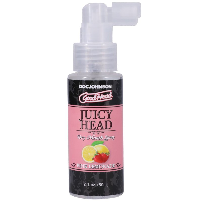 Зволожувальний спрей оральний Doc Johnson GoodHead – Juicy Head Dry Mouth Spray – Pink Lemonade 59мл - зображення 1