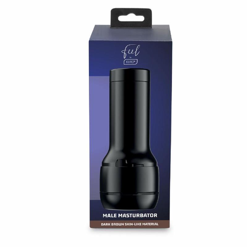 Мастурбатор-вагіна Kiiroo Feel Stroker Dark Brown для секс-машини Kiiroo Keon
