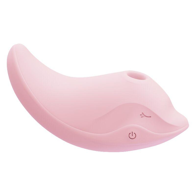Вібратор та вакуумний стимулятор CuteVibe Heidi Pink - зображення 1