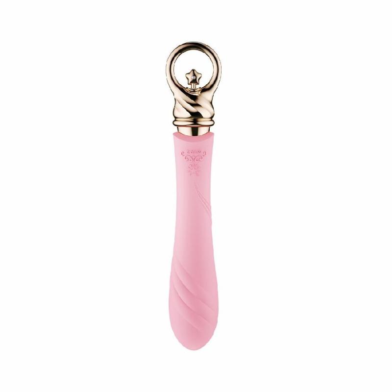 Вібратор для точки G із підігрівом Zalo Sweet Magic - Courage Fairy Pink - зображення 1