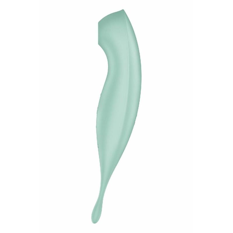 Смарт-вібратор для клітора з вакуумною стимуляцією Satisfyer Twirling Pro+ Mint