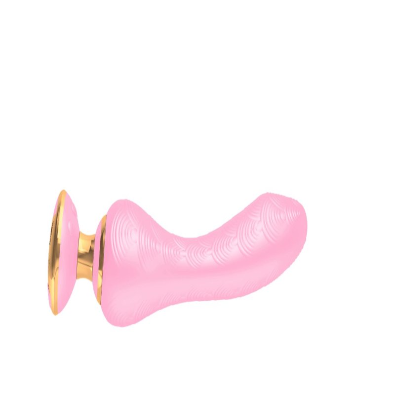 Вібратор для точки G Shunga Sanya Light Pink, гнучкий стовбур - зображення 1