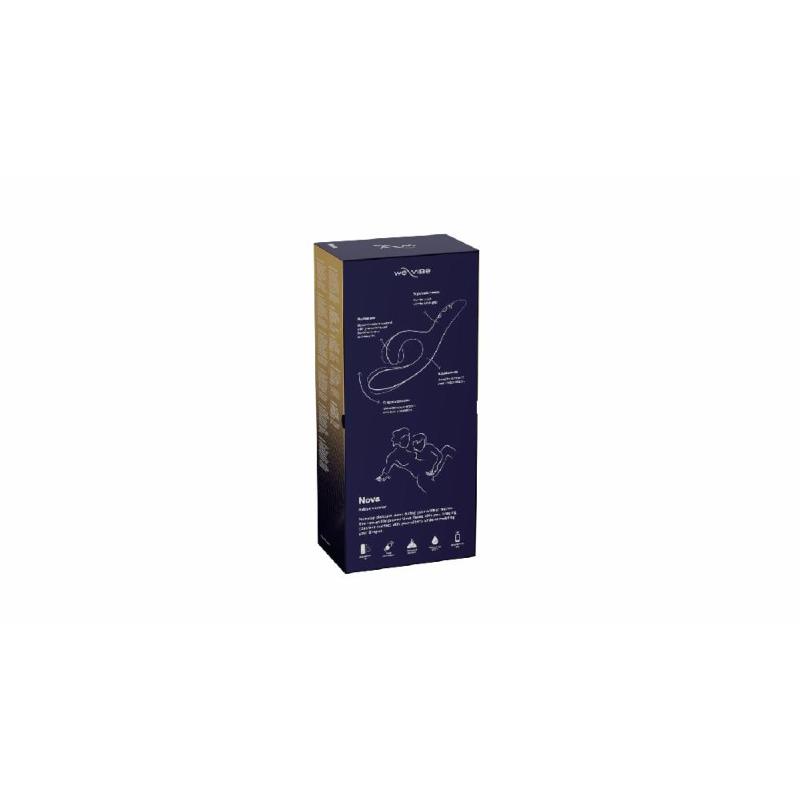 Смарт вібратор-кролик We-Vibe Nova Midnight Blue, ергономічний, регульований кут нахилу стовбура