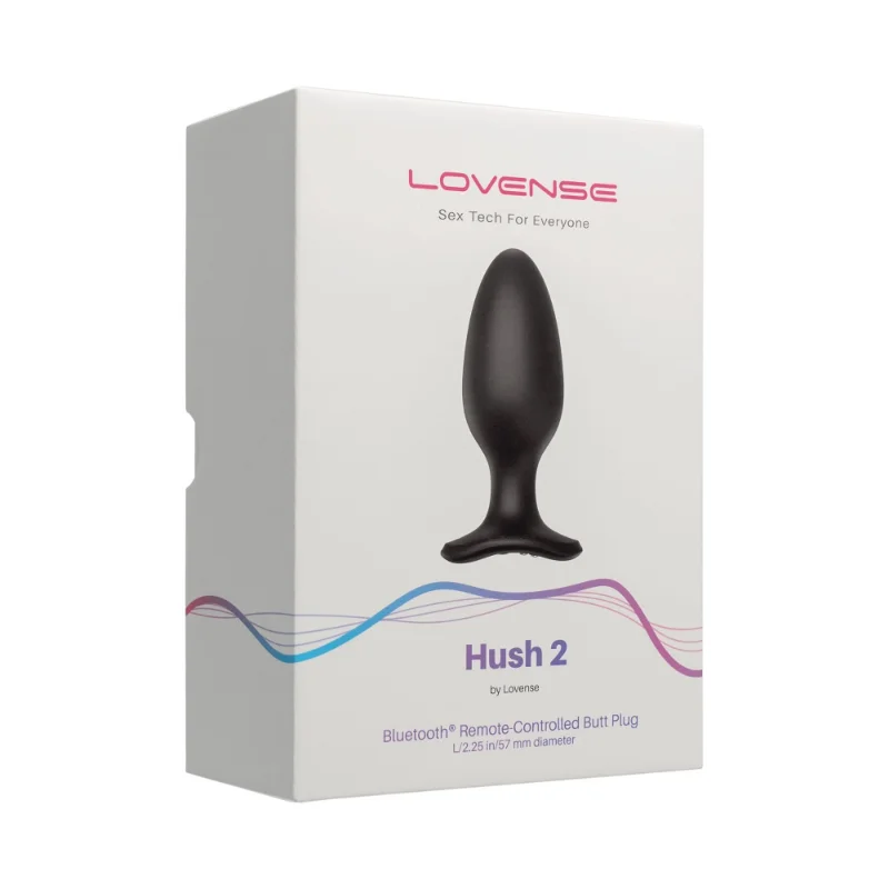 Анальна смарт-вібропробка Lovense Hush 2, розмір XS