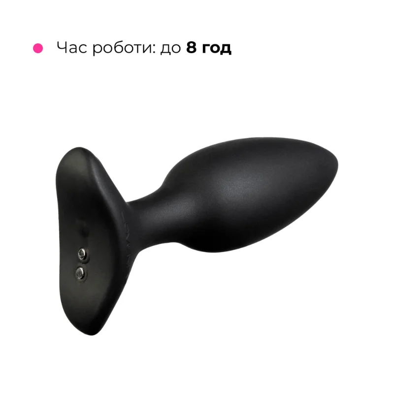 Анальна смарт-вібропробка Lovense Hush 2, розмір M